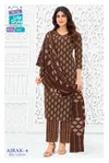 Ajrak Vol 6 By Mcm Cotton Printed Kurti With Bottom Dupatta